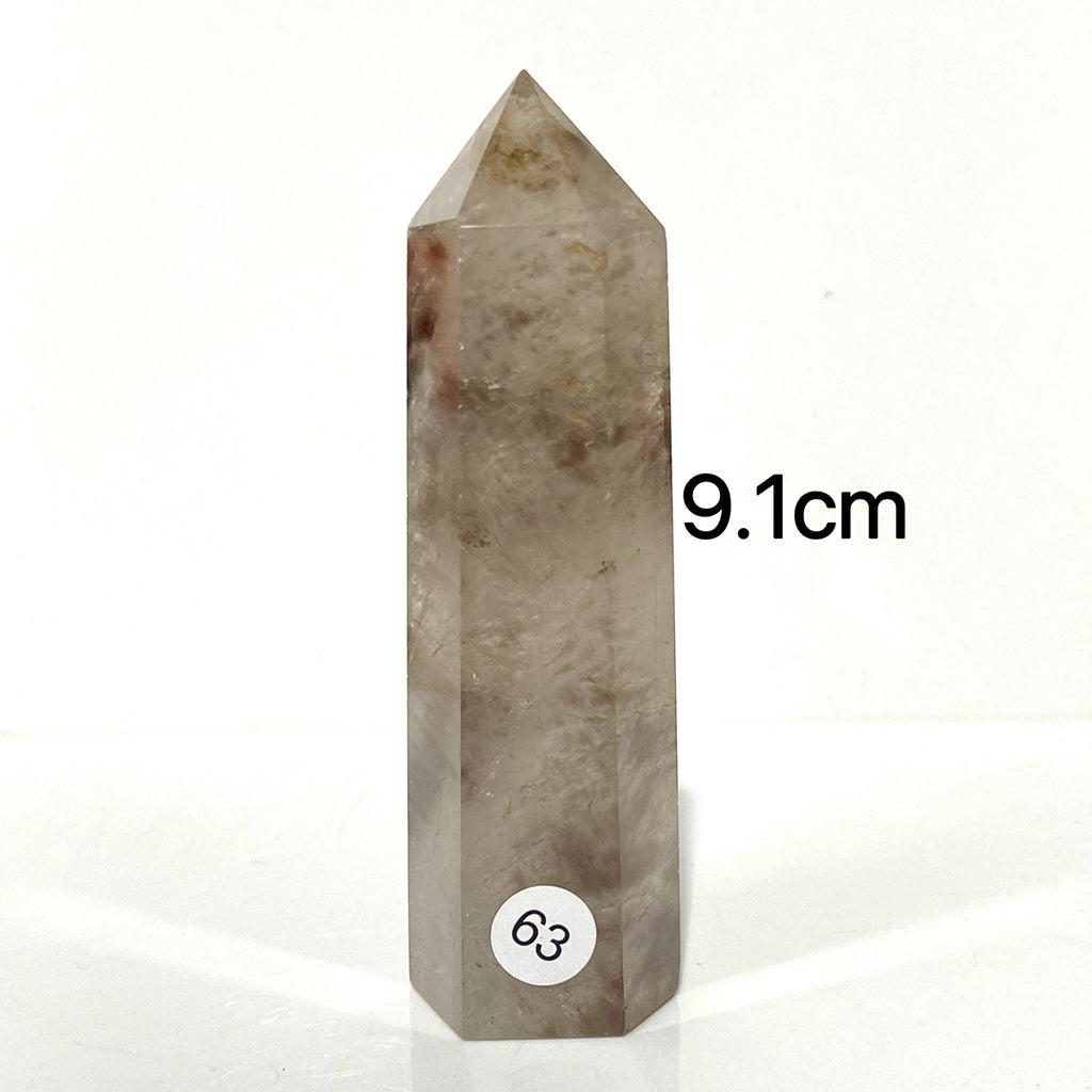 Natural Smokey Quartz Crystal Tower