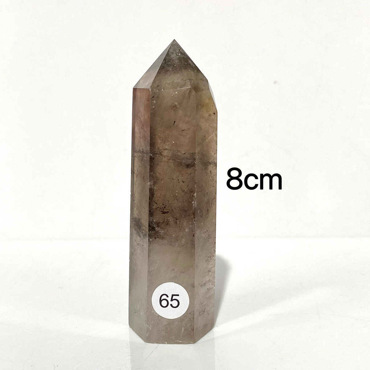 Natural Smokey Quartz Crystal Tower