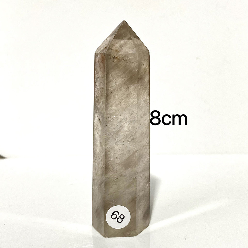 Natural Smokey Quartz Crystal Tower