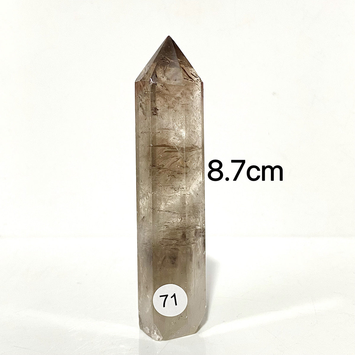 Natural Smokey Quartz Crystal Tower