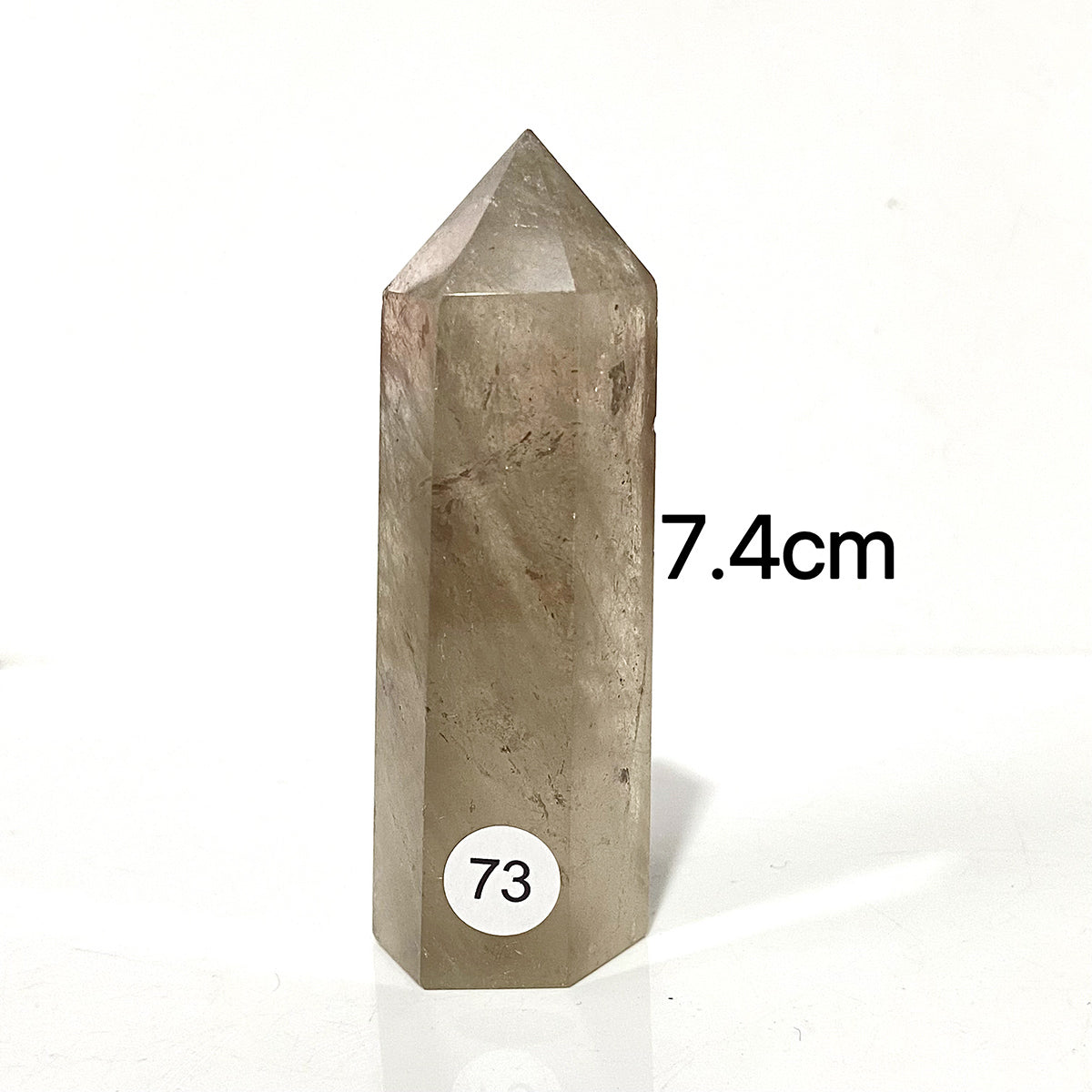 Natural Smokey Quartz Crystal Tower