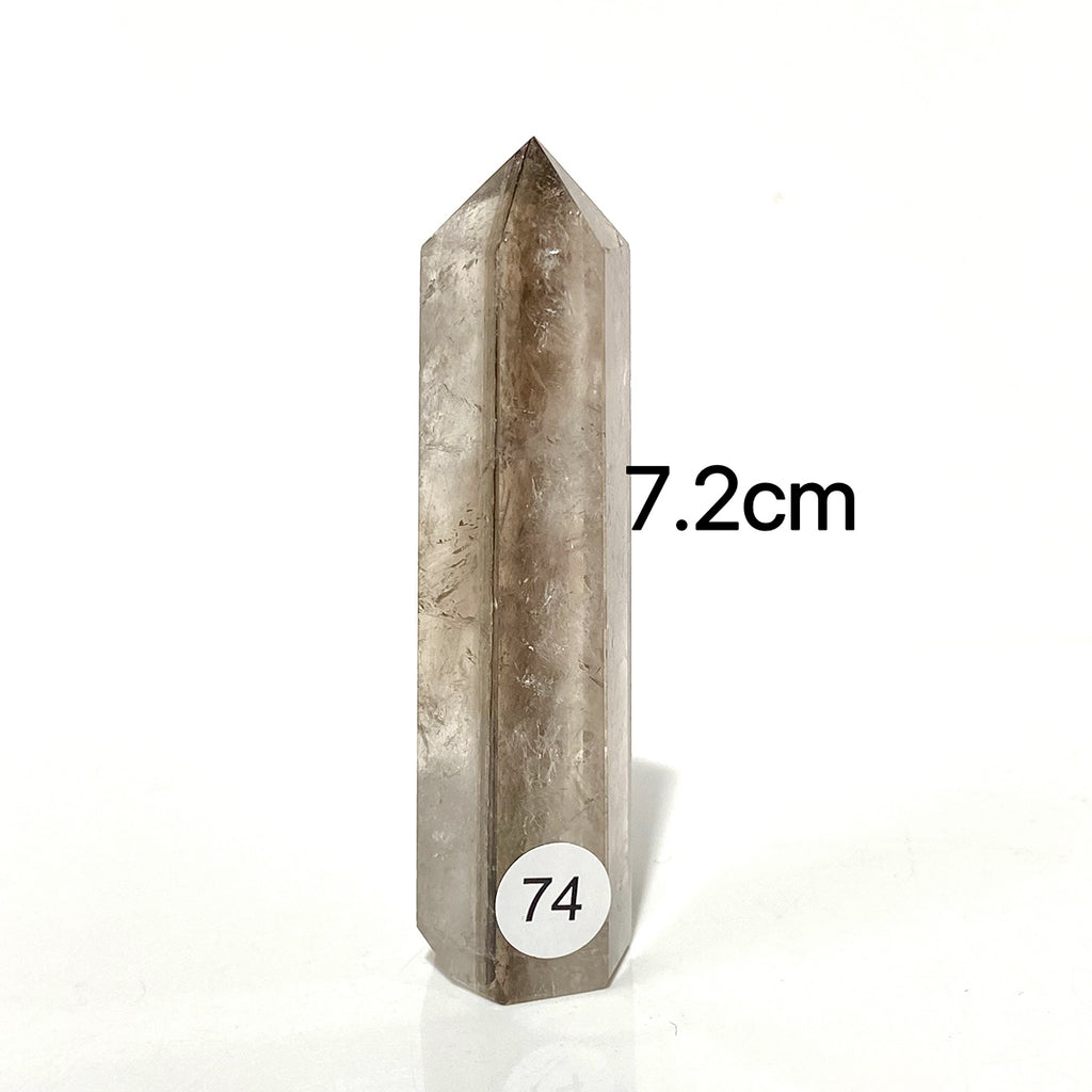Natural Smokey Quartz Crystal Tower