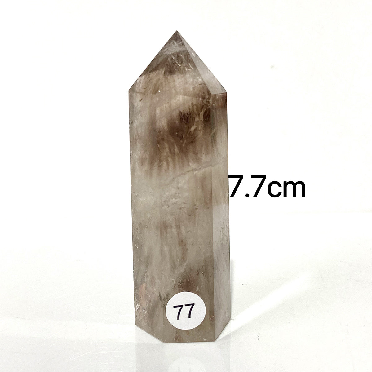 Natural Smokey Quartz Crystal Tower