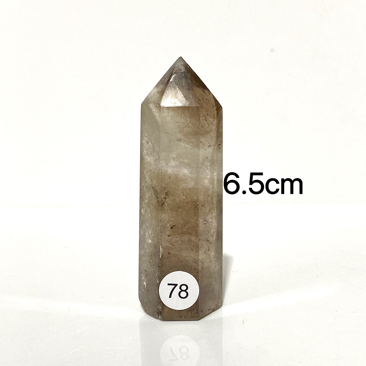 Natural Smokey Quartz Crystal Tower