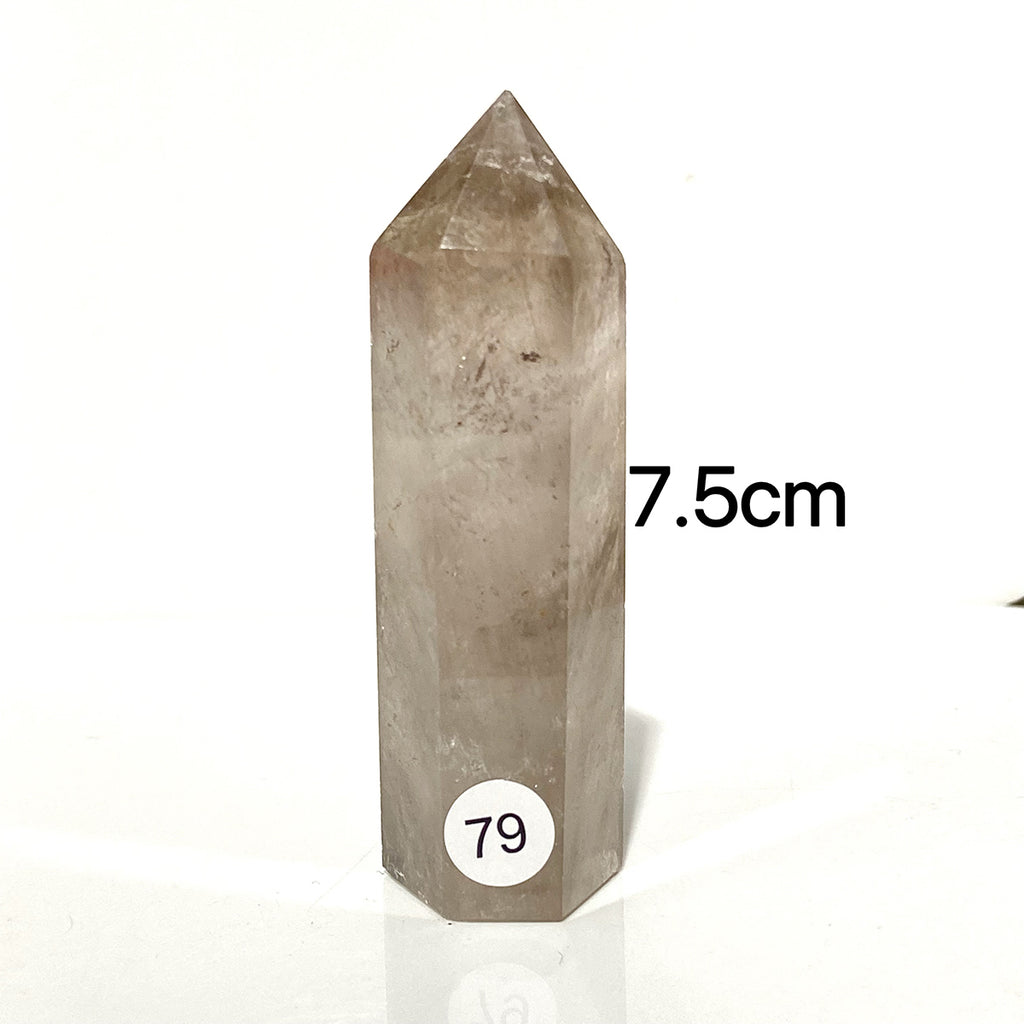 Natural Smokey Quartz Crystal Tower