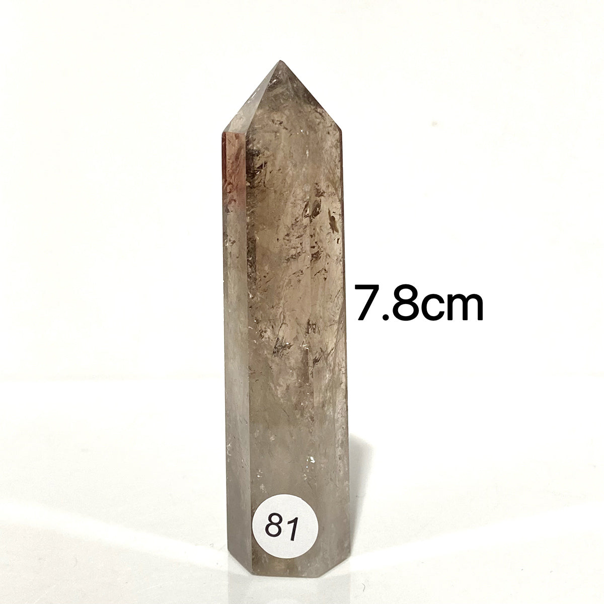 Natural Smokey Quartz Crystal Tower