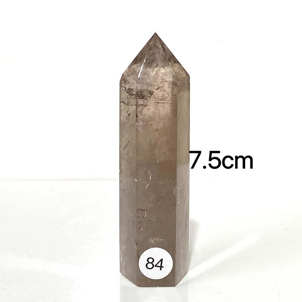 Natural Smokey Quartz Crystal Tower