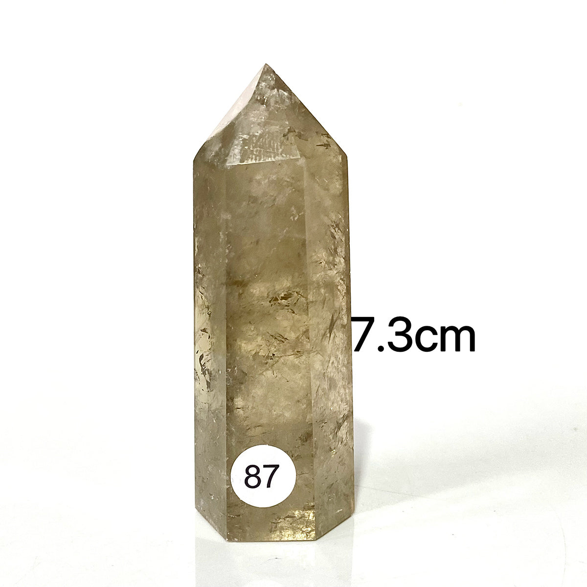 Natural Smokey Quartz Crystal Tower