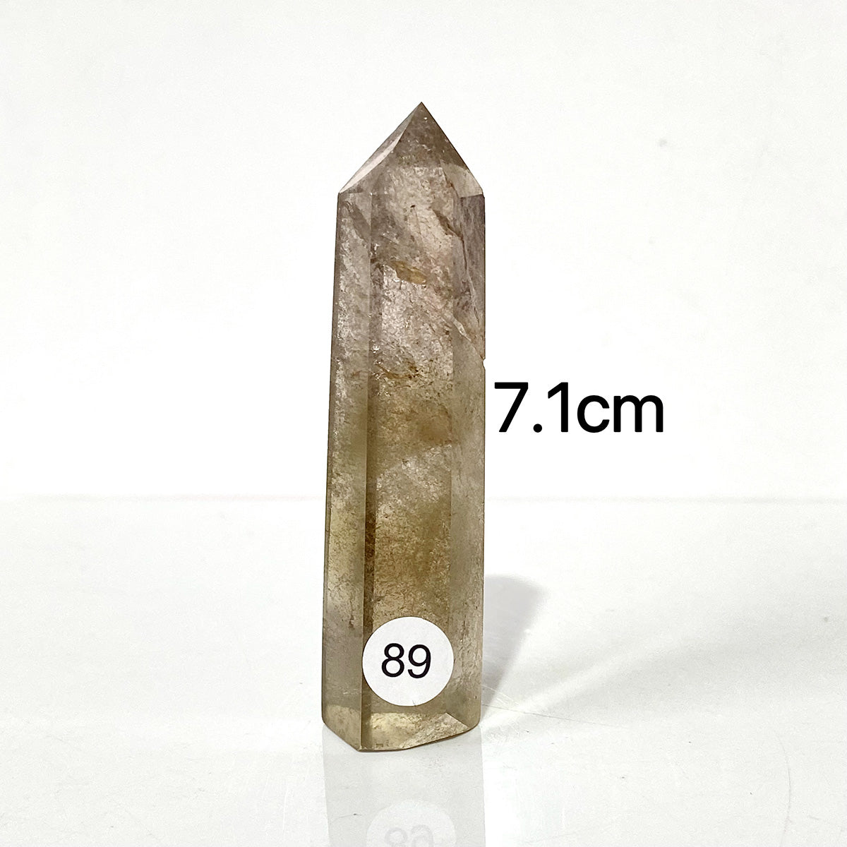 Natural Smokey Quartz Crystal Tower