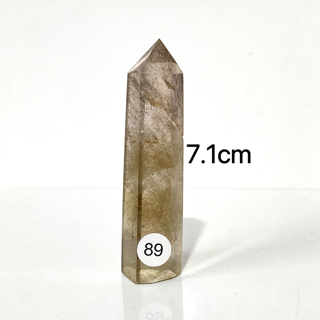 Natural Smokey Quartz Crystal Tower