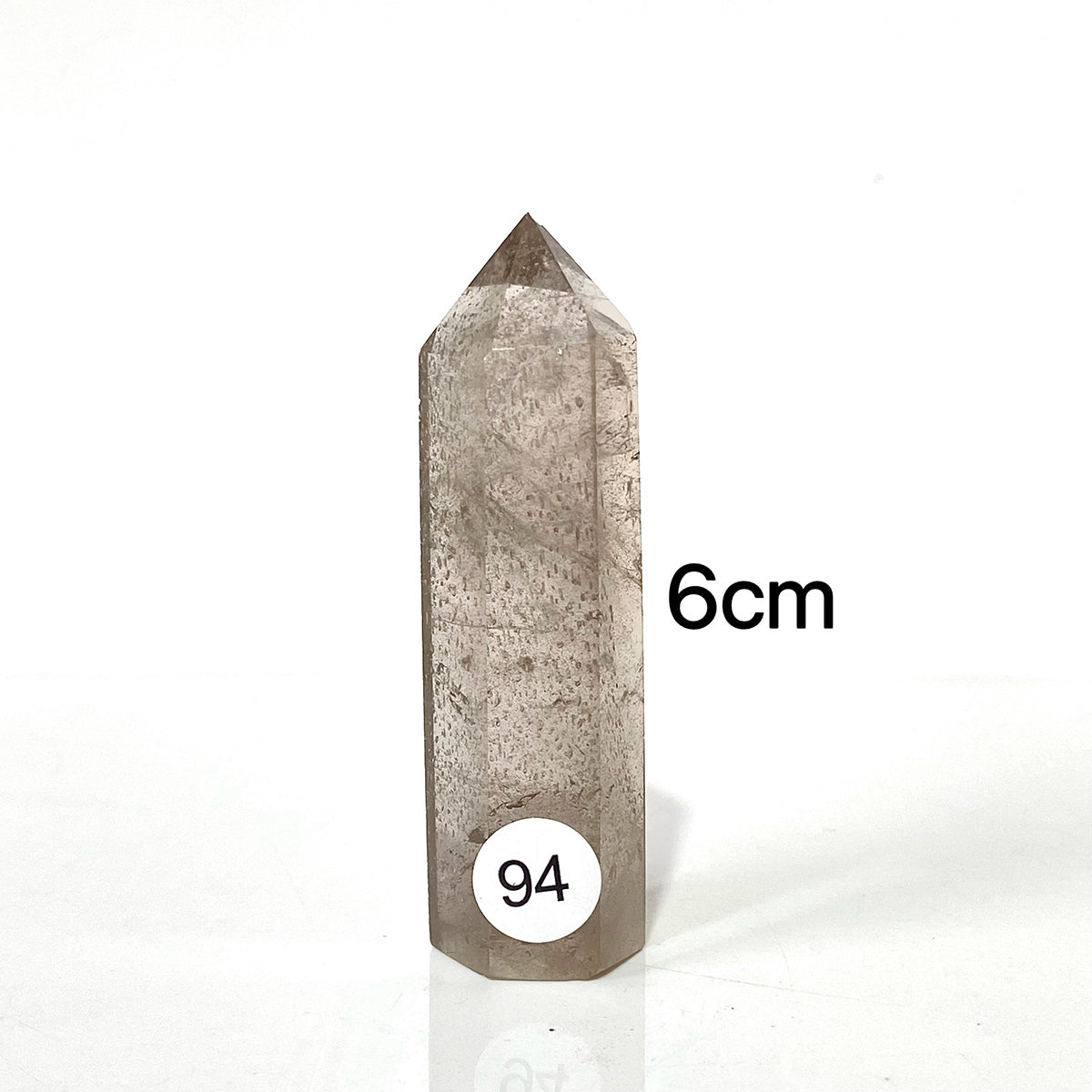 Natural Smokey Quartz Crystal Tower