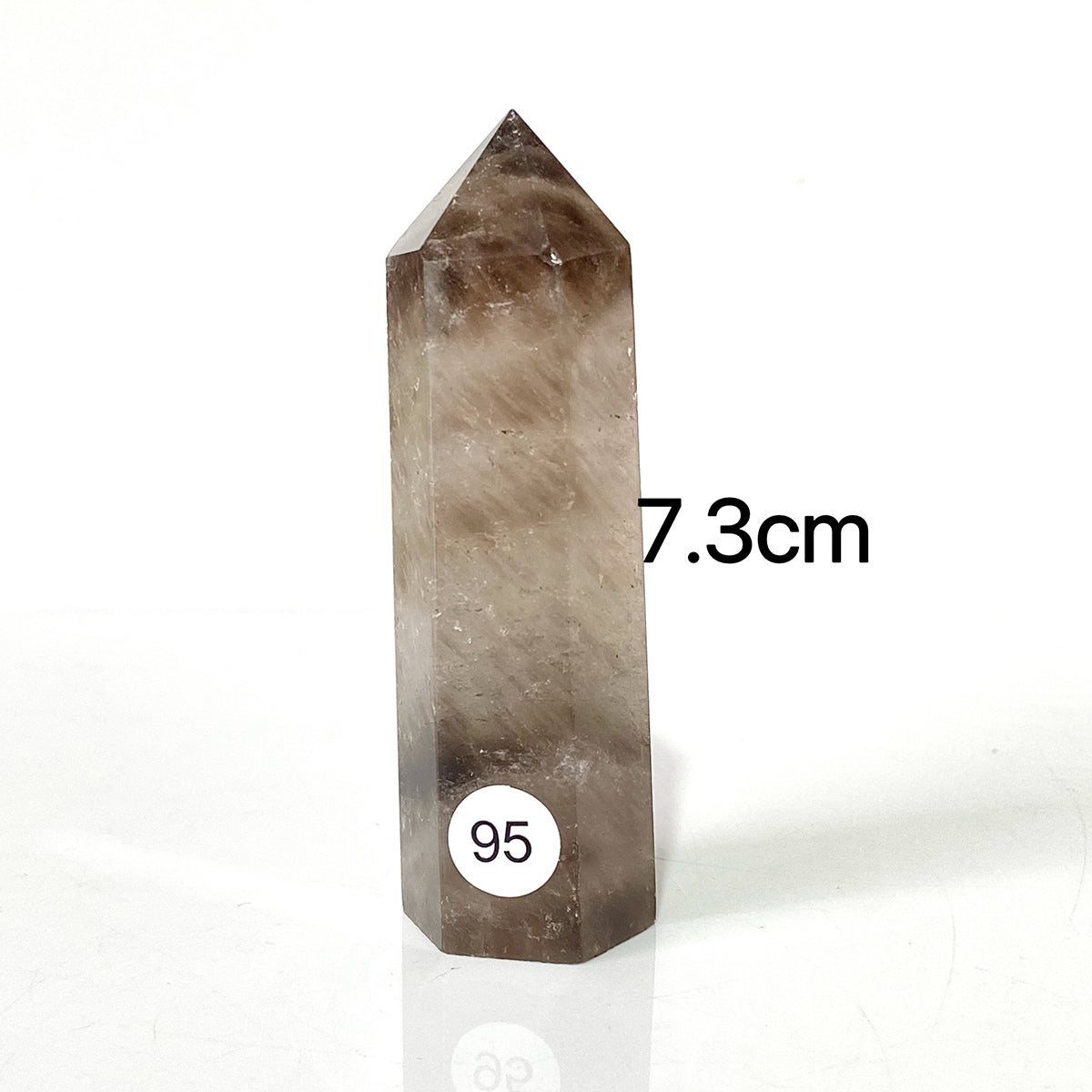 Natural Smokey Quartz Crystal Tower
