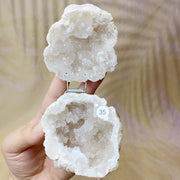 Natural  Druzy Agate Crystal  Jewelry Box