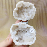 Natural  Druzy Agate Crystal  Jewelry Box