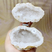 Natural  Druzy Agate Crystal  Jewelry Box