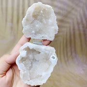 Natural  Druzy Agate Crystal  Jewelry Box