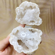 Natural  Druzy Agate Crystal  Jewelry Box