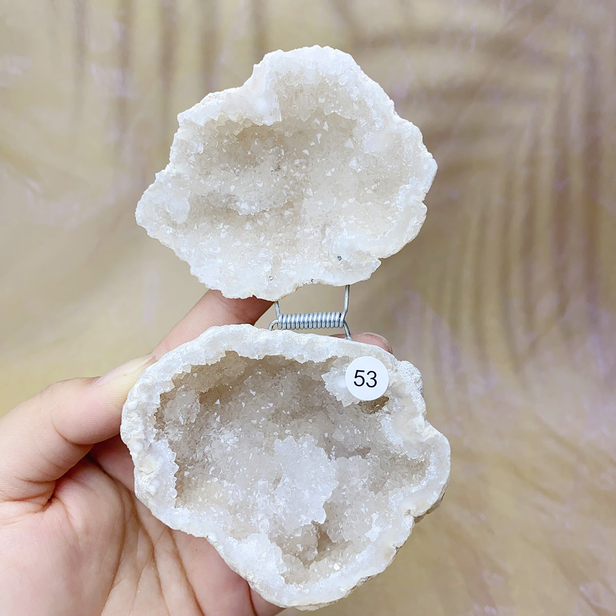 Natural  Druzy Agate Crystal  Jewelry Box