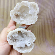 Natural  Druzy Agate Crystal  Jewelry Box