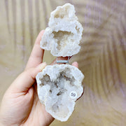 Natural  Druzy Agate Crystal  Jewelry Box