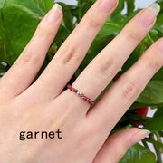 Different Styles Mini crytal Beads Rings