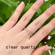 Different Styles Mini crytal Beads Rings