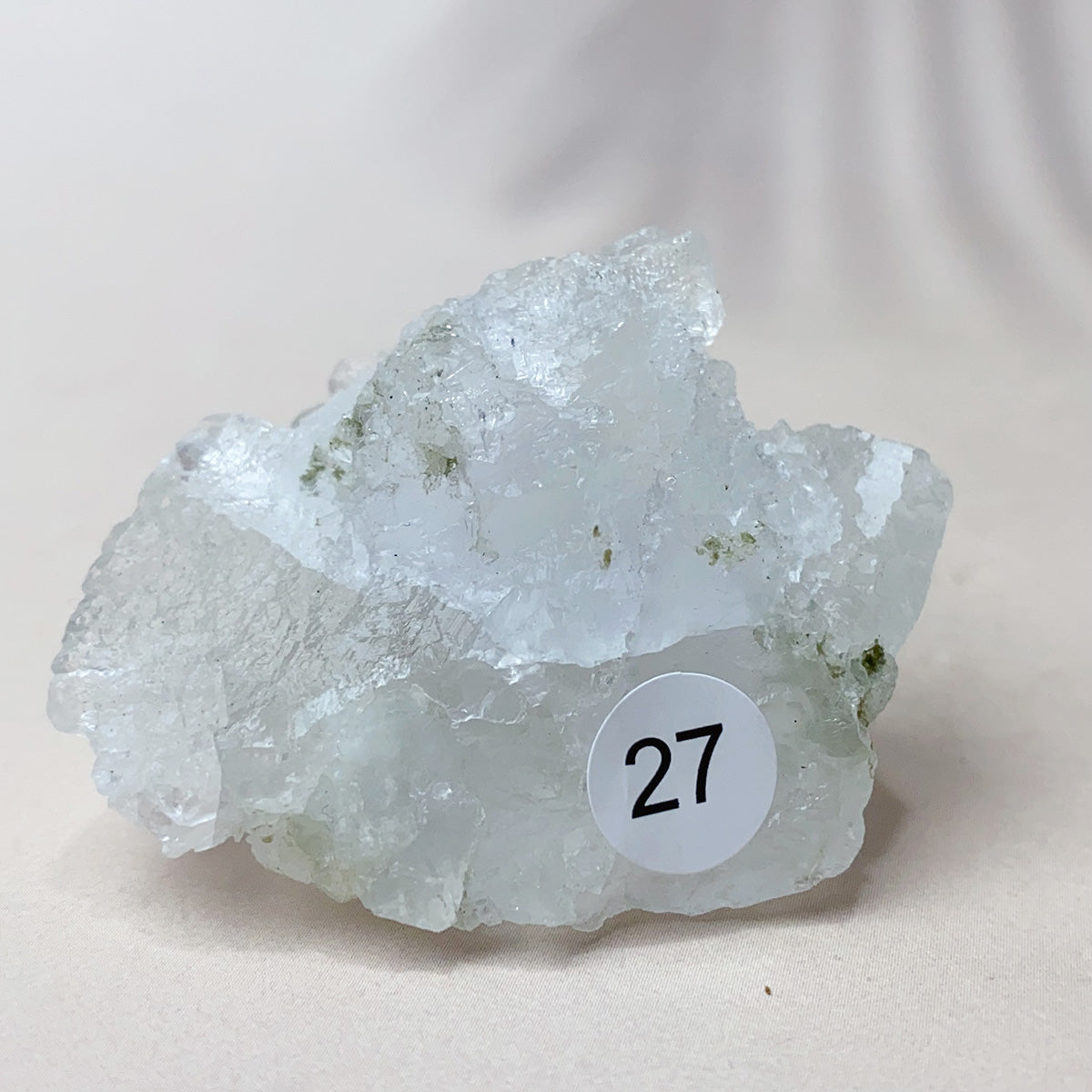 Natural Green Fluorite Small Size Irregular Crystal Mineral Specimen