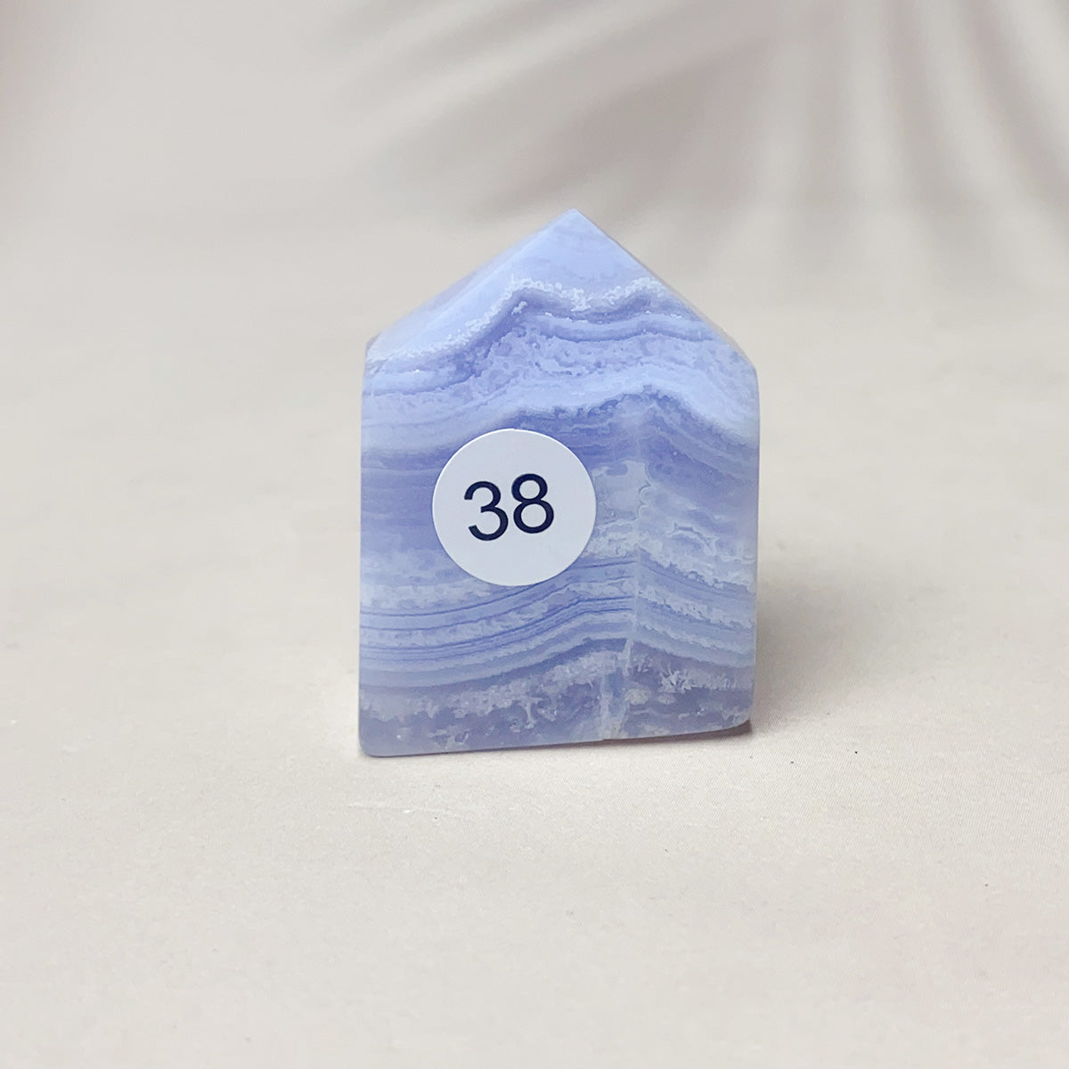 High Quality Small size Blue Lace Agate Tower