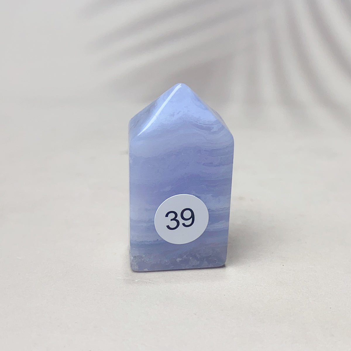 High Quality Small size Blue Lace Agate Tower