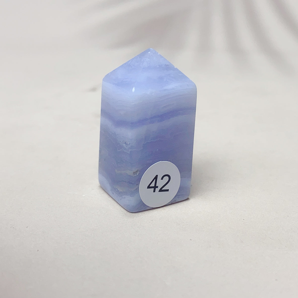 High Quality Small size Blue Lace Agate Tower