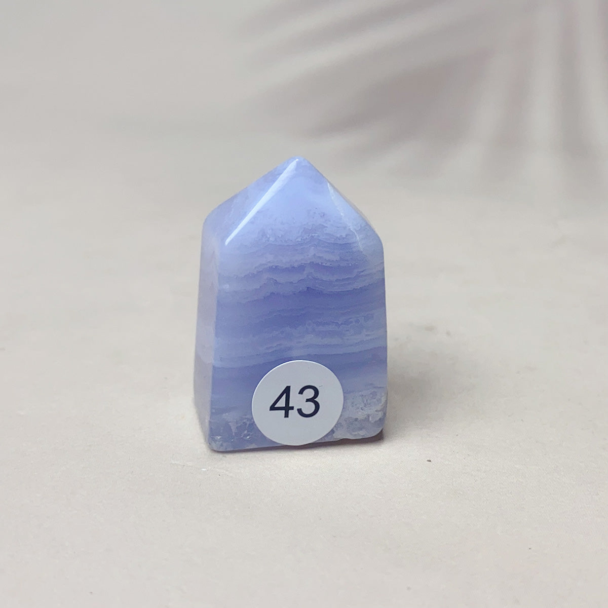 High Quality Small size Blue Lace Agate Tower