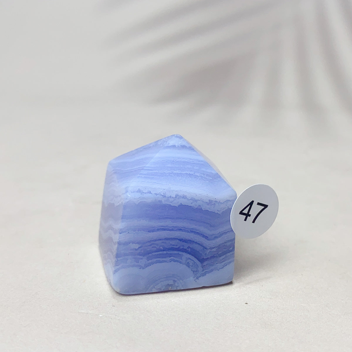 High Quality Small size Blue Lace Agate Tower
