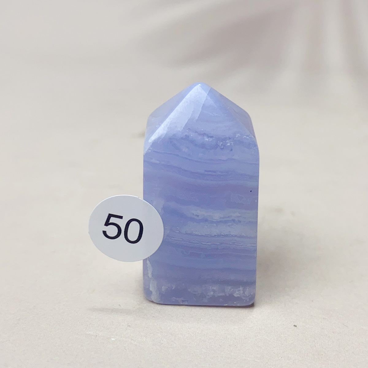 High Quality Small size Blue Lace Agate Tower
