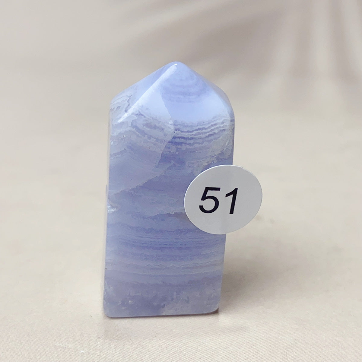 High Quality Small size Blue Lace Agate Tower