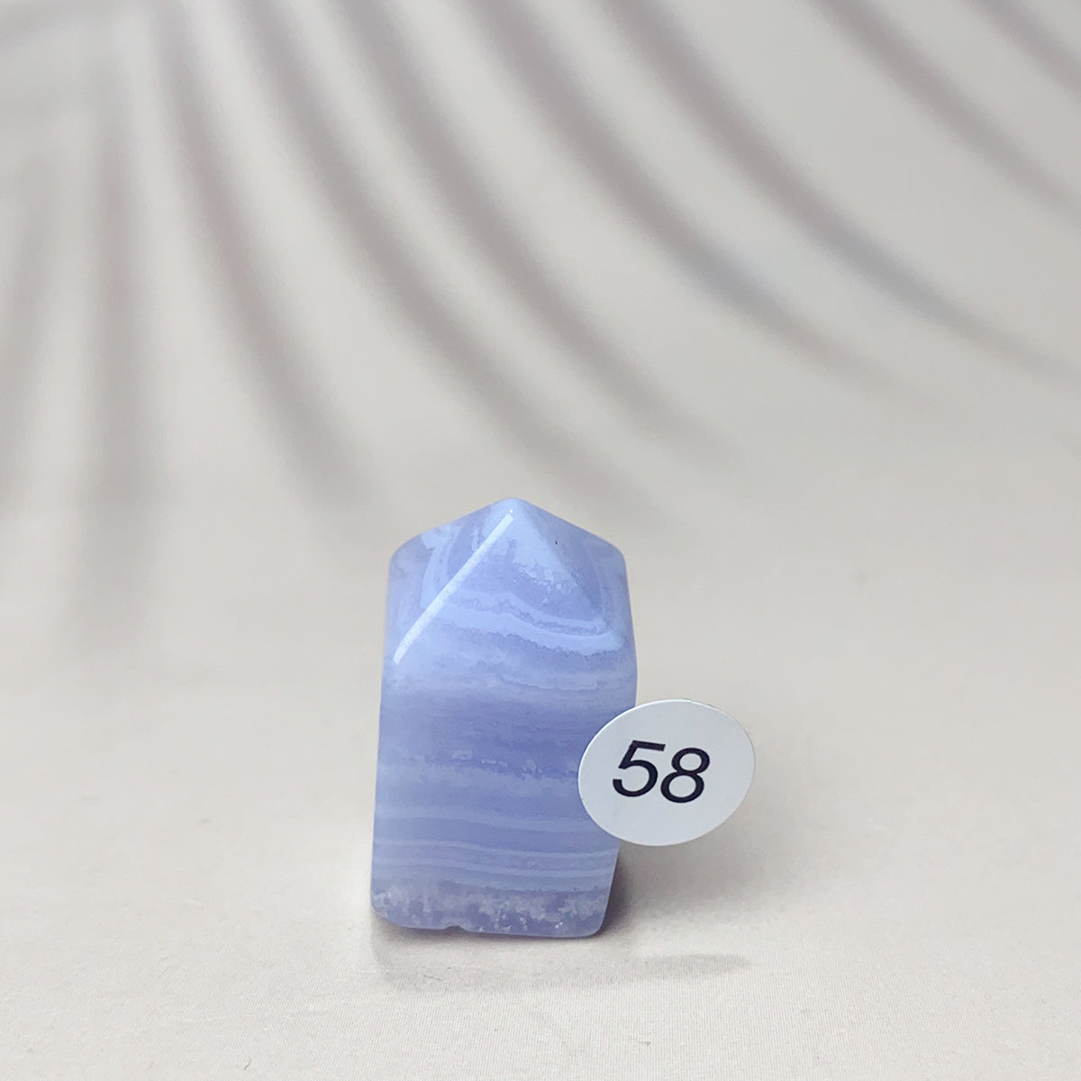 High Quality Small size Blue Lace Agate Tower