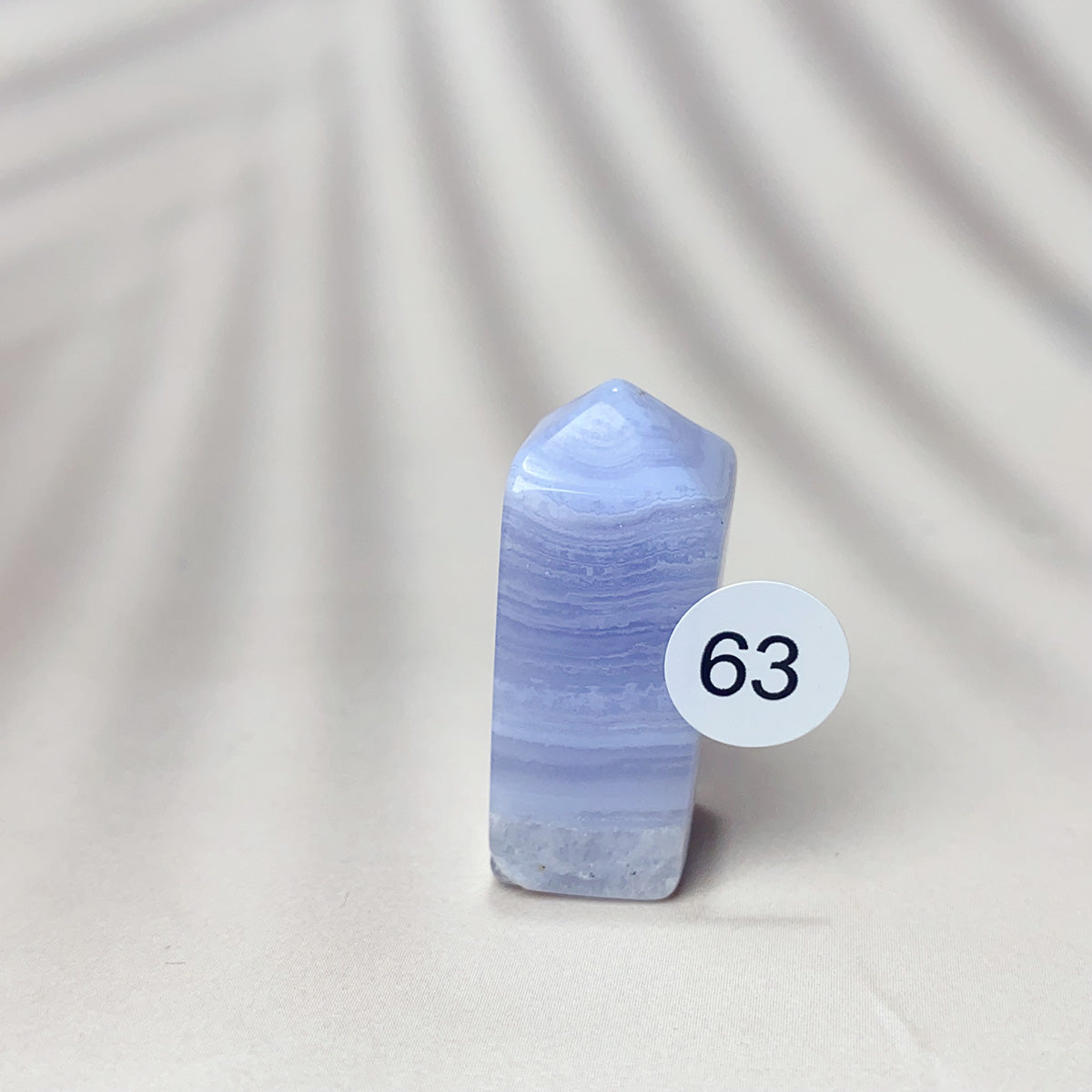 High Quality Small size Blue Lace Agate Tower