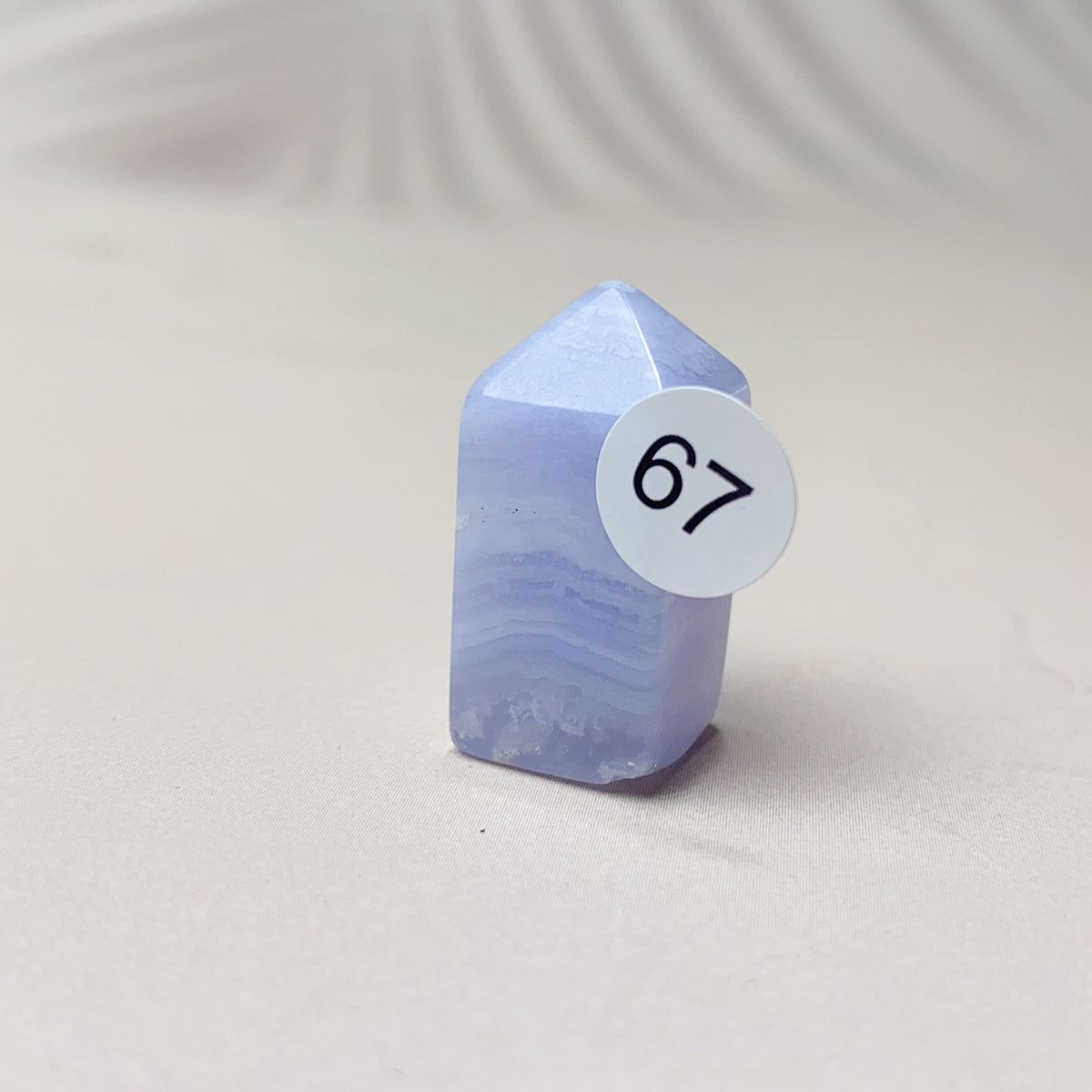 High Quality Small size Blue Lace Agate Tower