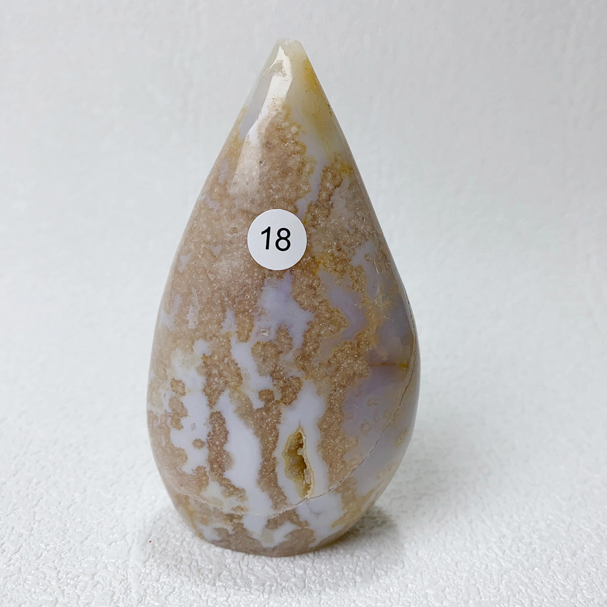 Natural Pink Amethyst Flower Agate  Crystal Freeform Flame