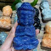 Different Material Crystal Baby Buddha Carvings