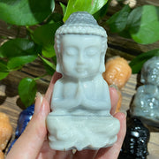 Different Material Crystal Baby Buddha Carvings