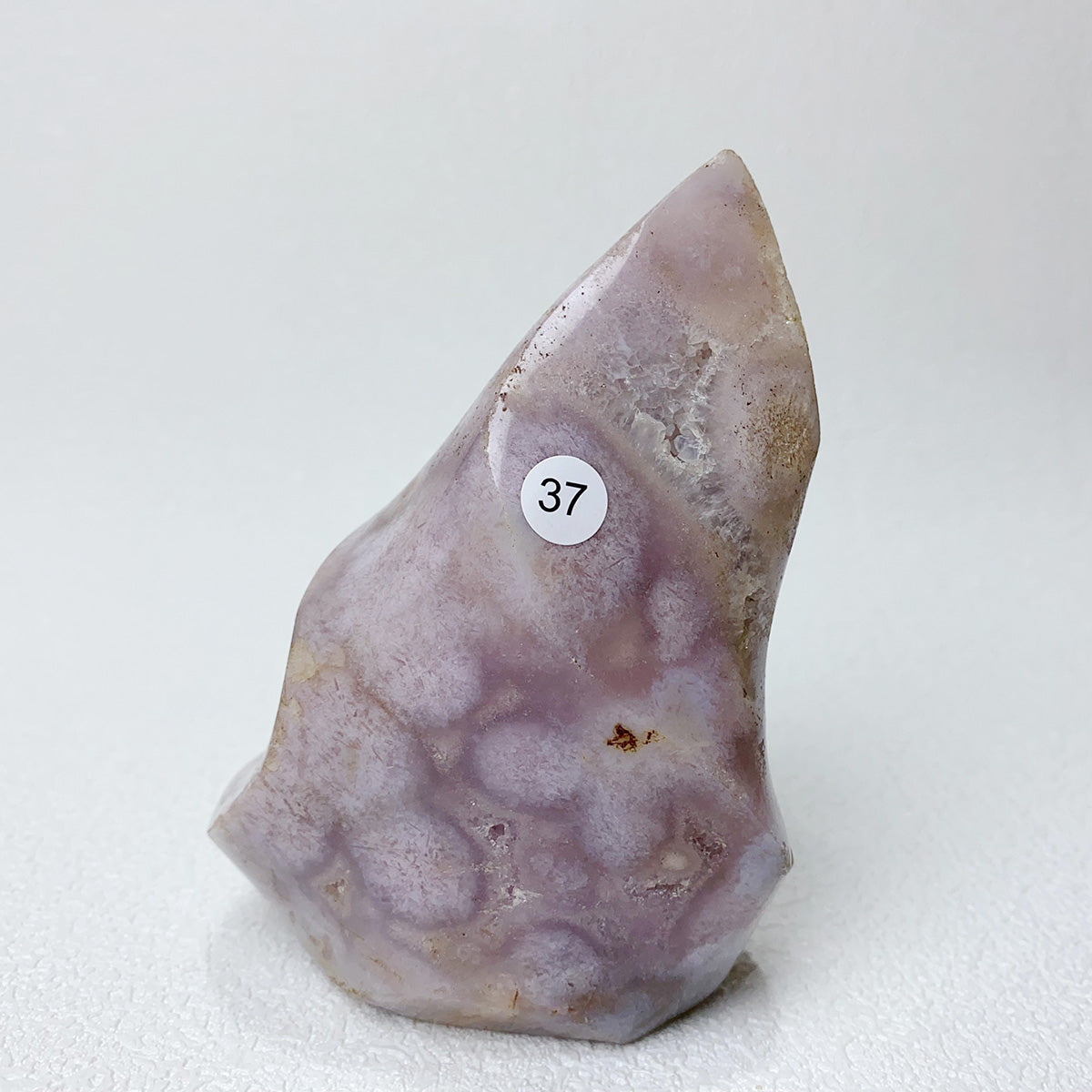 Natural Pink Amethyst Free Form Torch Shape