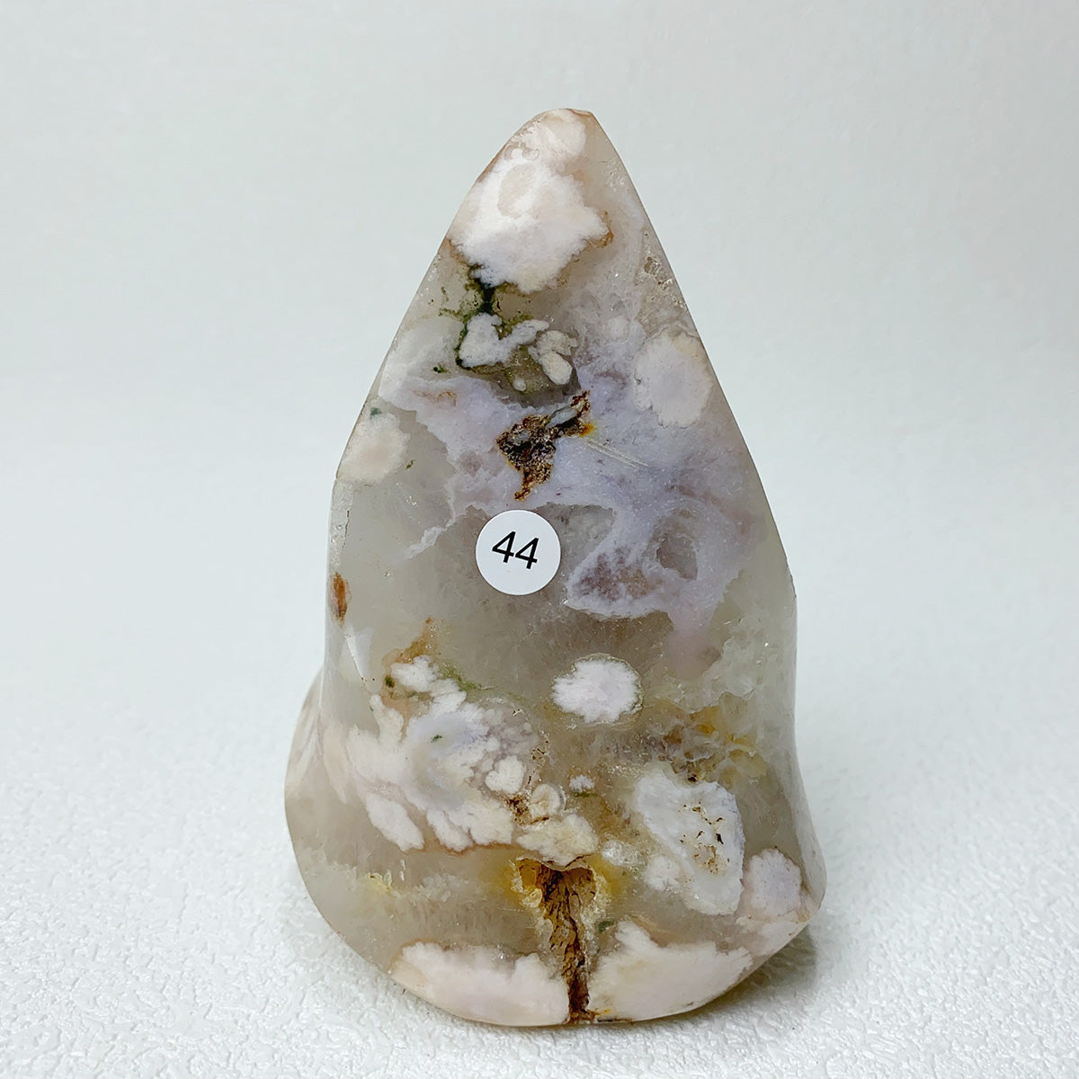 Natural Pink Amethyst Free Form Torch Shape