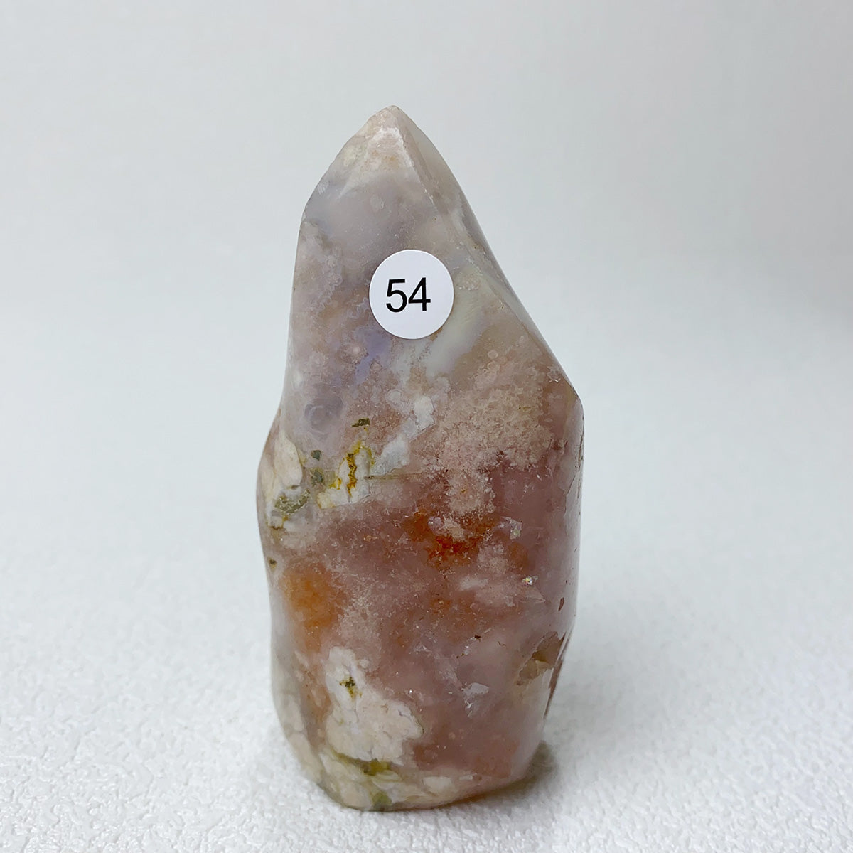 Natural Pink Amethyst Free Form Torch Shape
