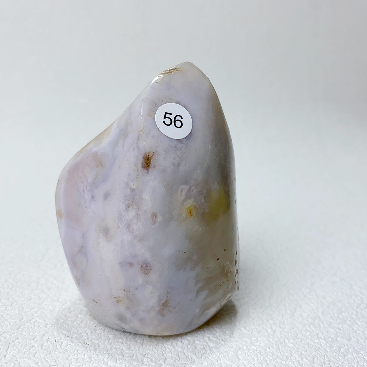 Natural Pink Amethyst Free Form Torch Shape
