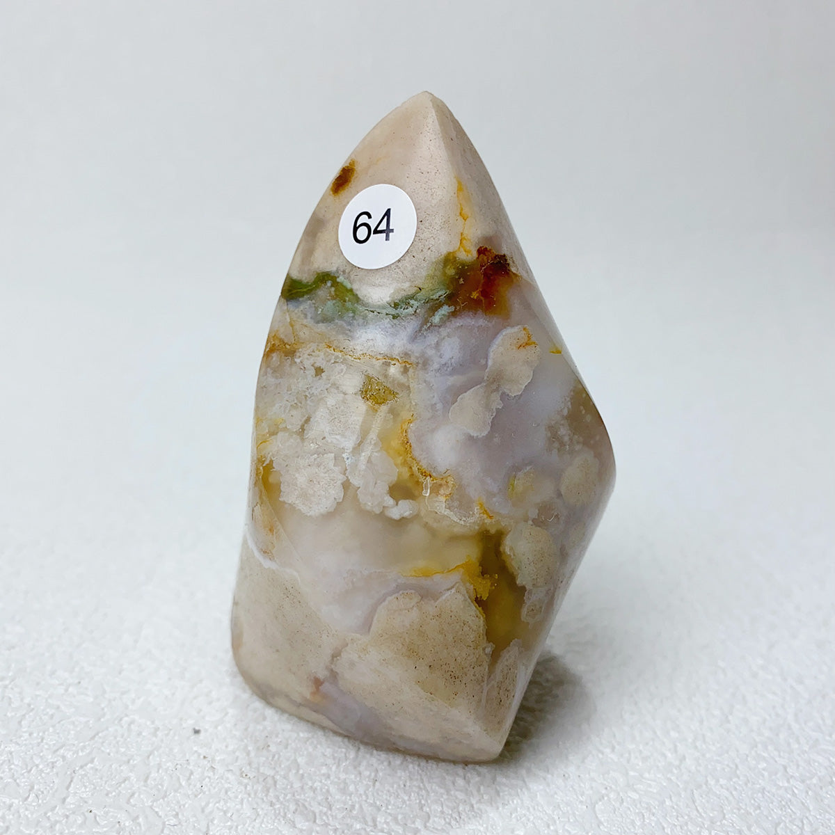 Small Size Natural Pink Amethyst Flame Crystal