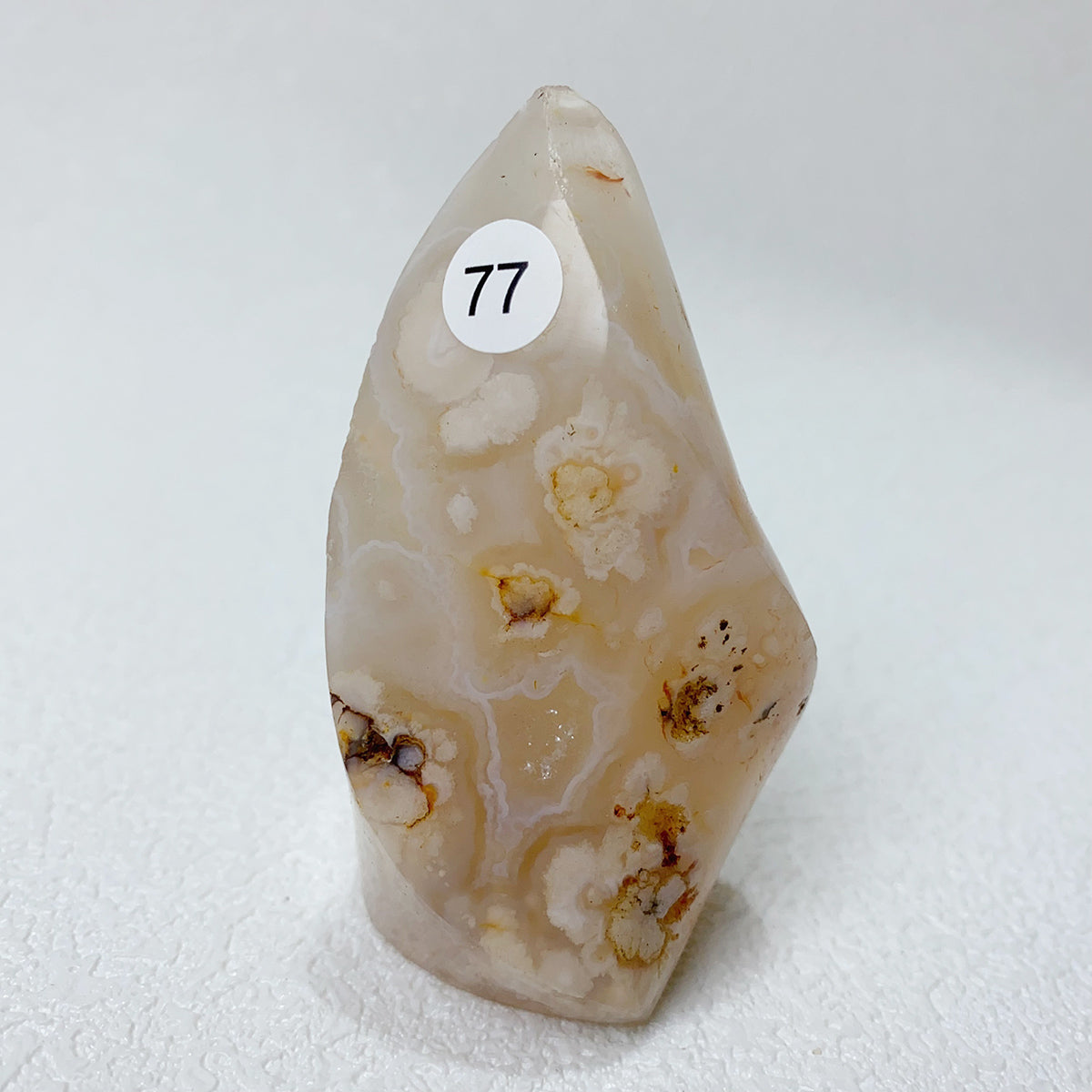 Small Size Natural Pink Amethyst Flame Crystal