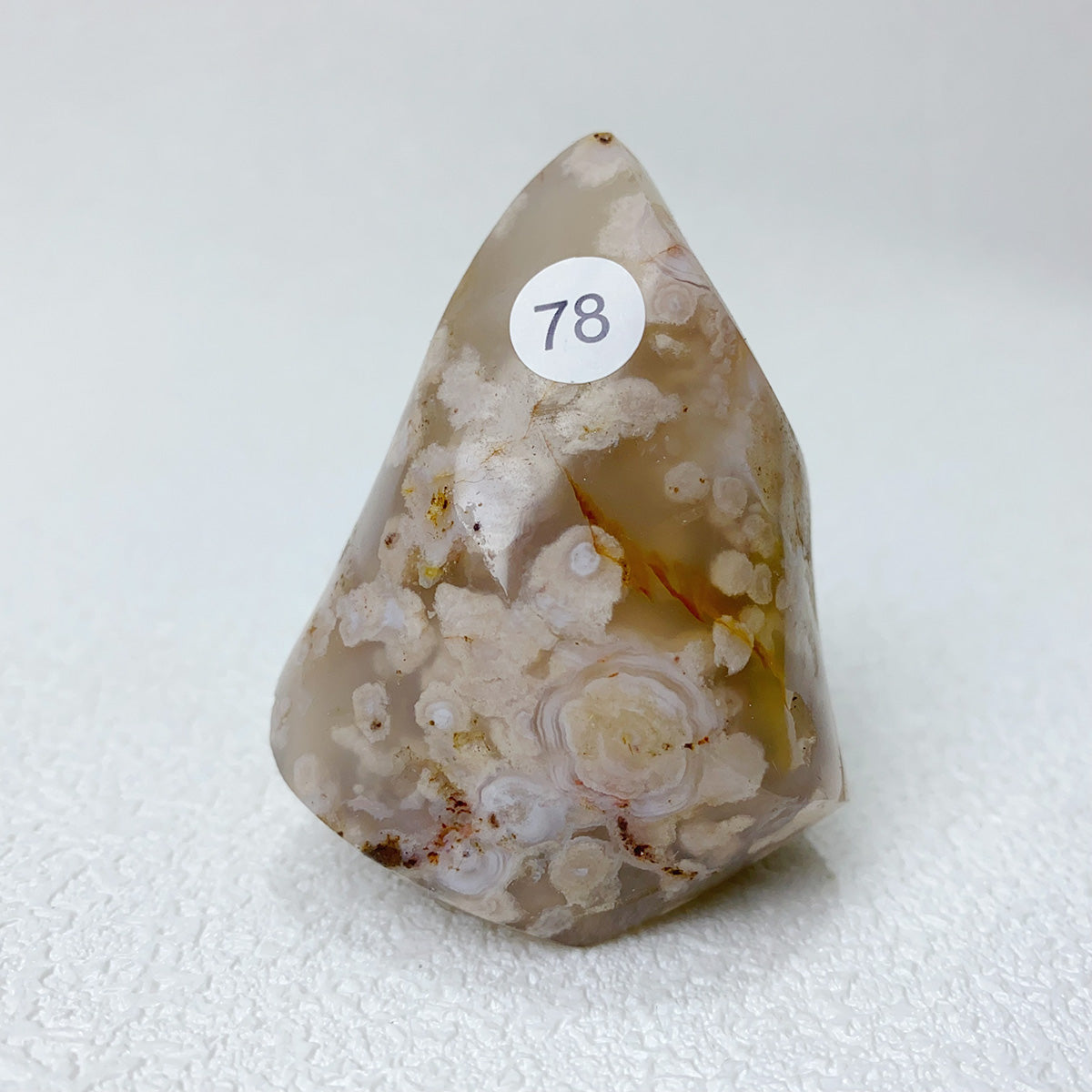 Small Size Natural Pink Amethyst Flame Crystal