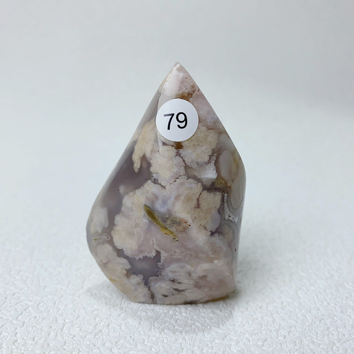 Small Size Natural Pink Amethyst Flame Crystal