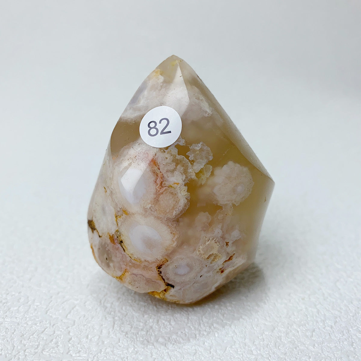 Small Size Natural Pink Amethyst Flame Crystal