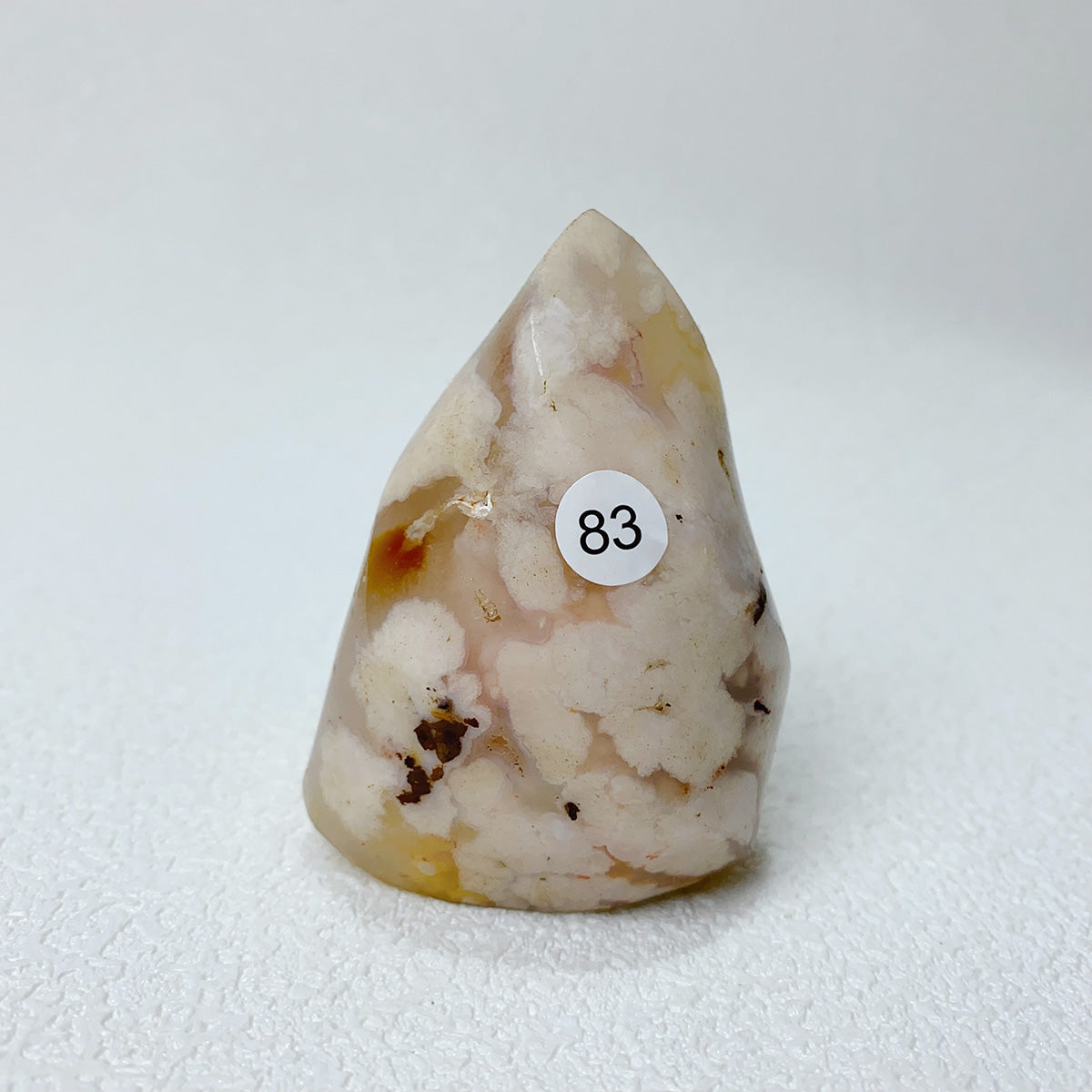Small Size Natural Pink Amethyst Flame Crystal